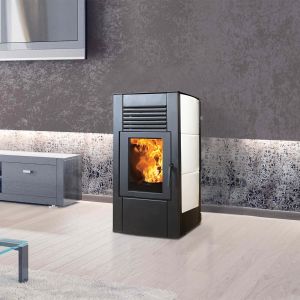 Small-sized pellet stove model Fortuna 8.5 kW